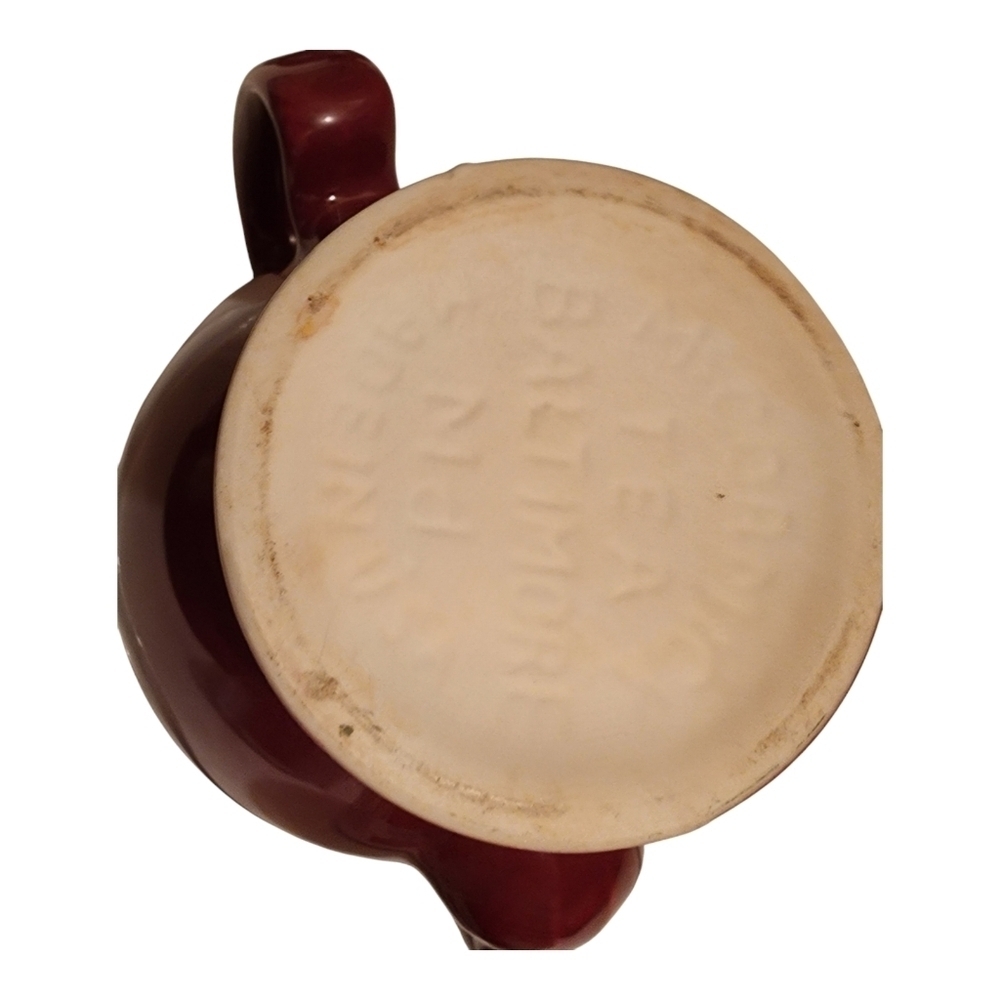 McCormick Baltimore Tea Burgundy Steeping Tea Pot - Picture 4 of 4